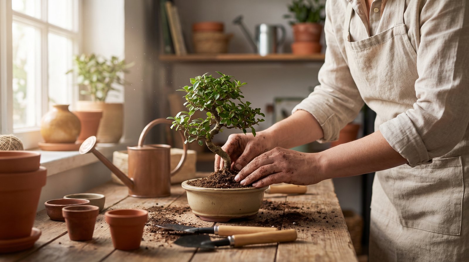 幼幼视频-盆栽换盆视频教程